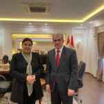 KBE President meets HE Mrs. Begard Talabany, Minister of Agriculture and WR in KRI